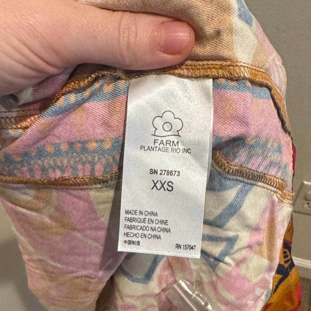 NWT Farm Rio Cool Tropical Maxi Skirt XXS‎ - Picture 10 of 11